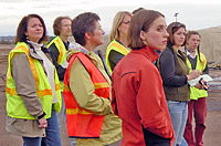 PCC staff at Cedar Grove Comnposting