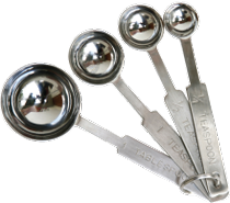 measuring spoons metal
