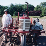 Co-farmer Scott Chichester