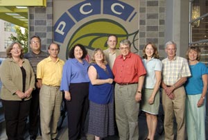 2004-2005 PCC Board of Trustees and management