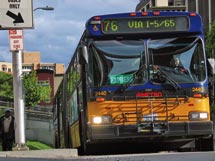 Metro bus in Seattle