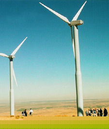 windmills generating electricity