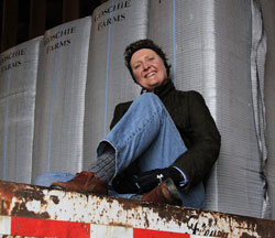 Oregon hops farmer Gayle Goschie