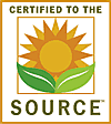 Pacific Foods 'Certified to the Source' logo