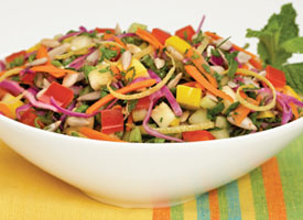 deli rainbow salad