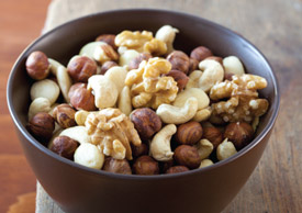 bowl of nuts