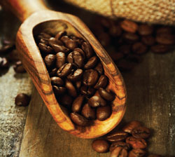 coffee scoop bag beans