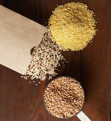 quinoa millet buckwheat