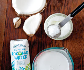 coconut products wood