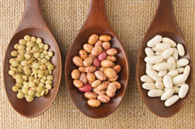 heirloom beans spoons