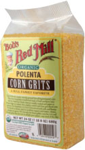 Bob’s Red Mill corn grits polenta
