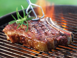 grilled steak rosemary