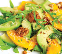 salad avocado mango