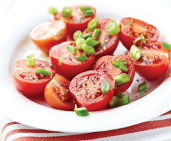 tomatoes greenonions