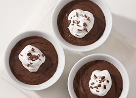 chocolate avocado pudding