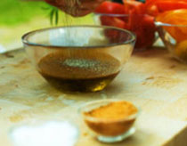 marinades herbs bowls