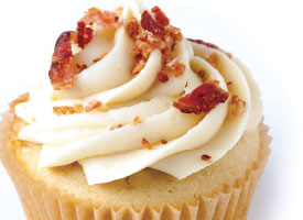 maple bacon cupcakes