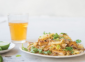 spaghetti squash pad thai x