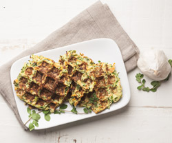 zucchini waffles