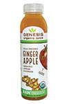 genesis organic ginger apple juice