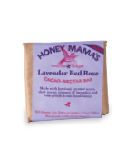Honey Mama's Lavender Red Rose Cacao-Nectar bar