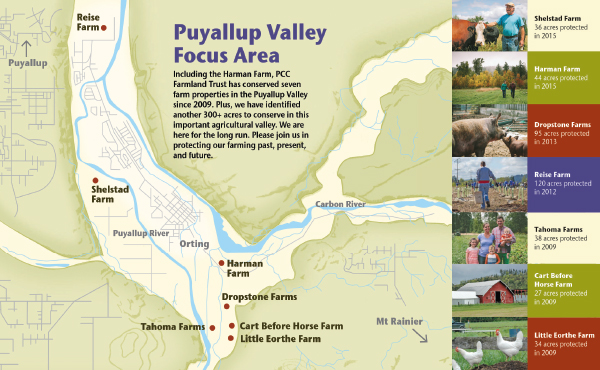 Puyallup Valley focus area map