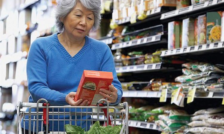 woman shopping