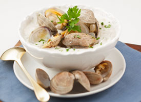 clam chowder