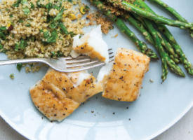 lemon pepper halibut