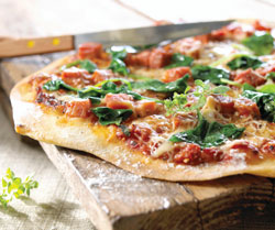 pizza leftovers ham rm