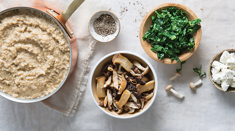 savory mushroom porridge