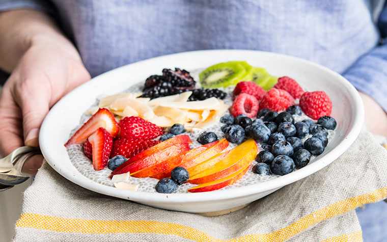 summer chia bowl