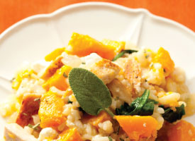 turkey squash risotto
