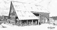 Albert Haller Barn, by Sue Short