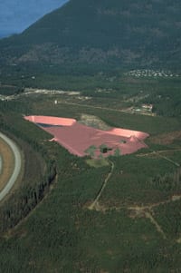proposed mine site near North Bend.