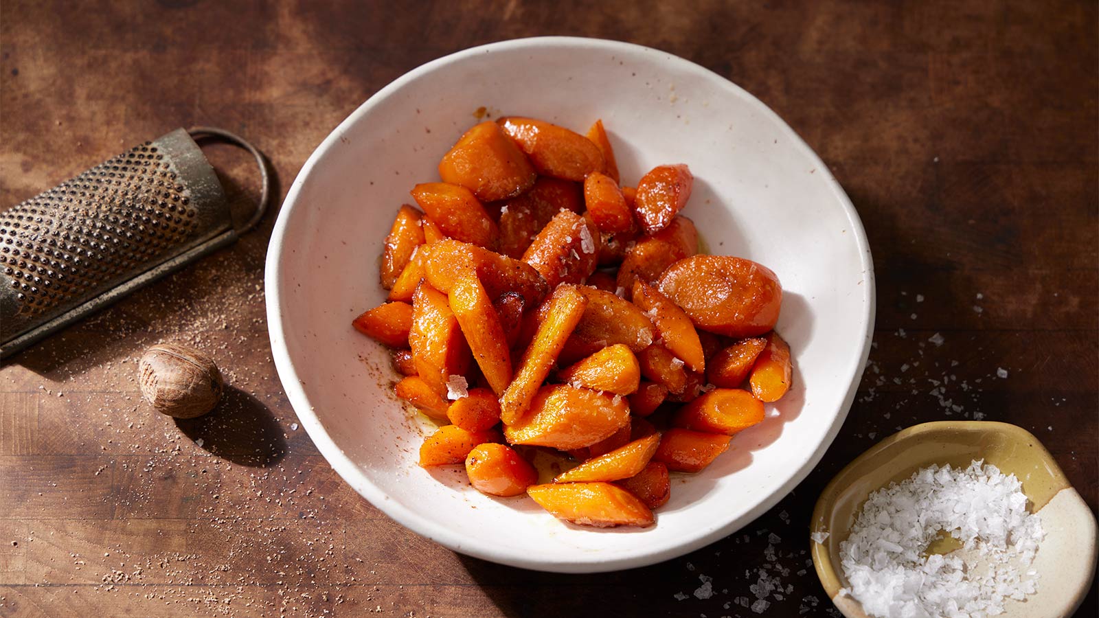 Pan-fried Sweet Carrots with Fresh Nutmeg recipe | PCC Community Markets