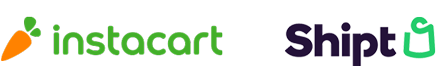 Instacart and Shipt