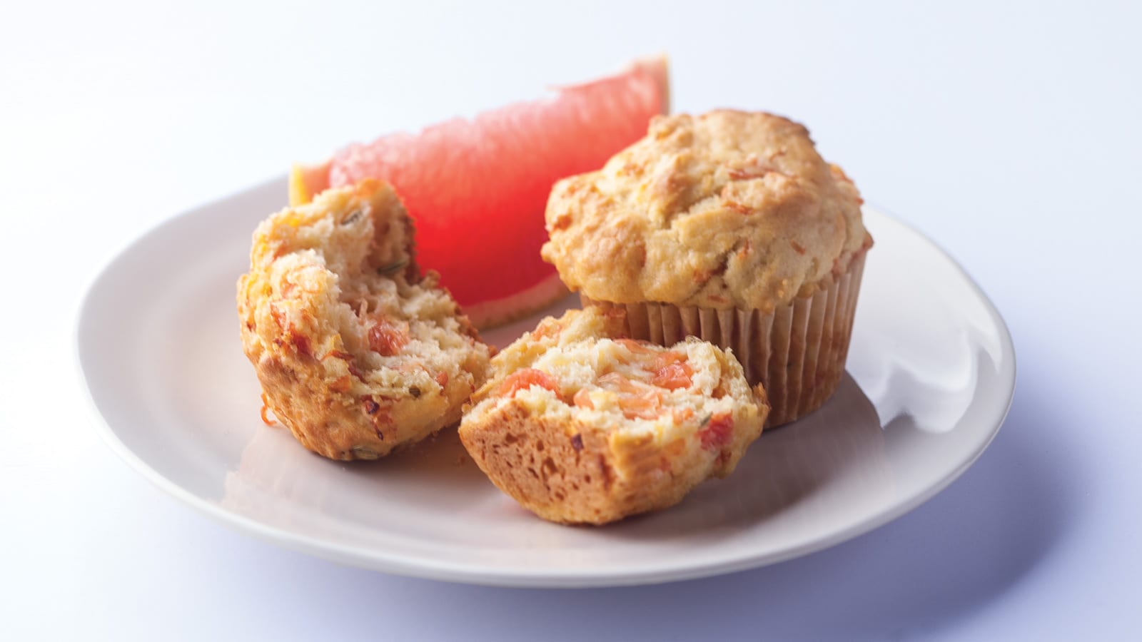 Grapefruit-Fennel Muffins