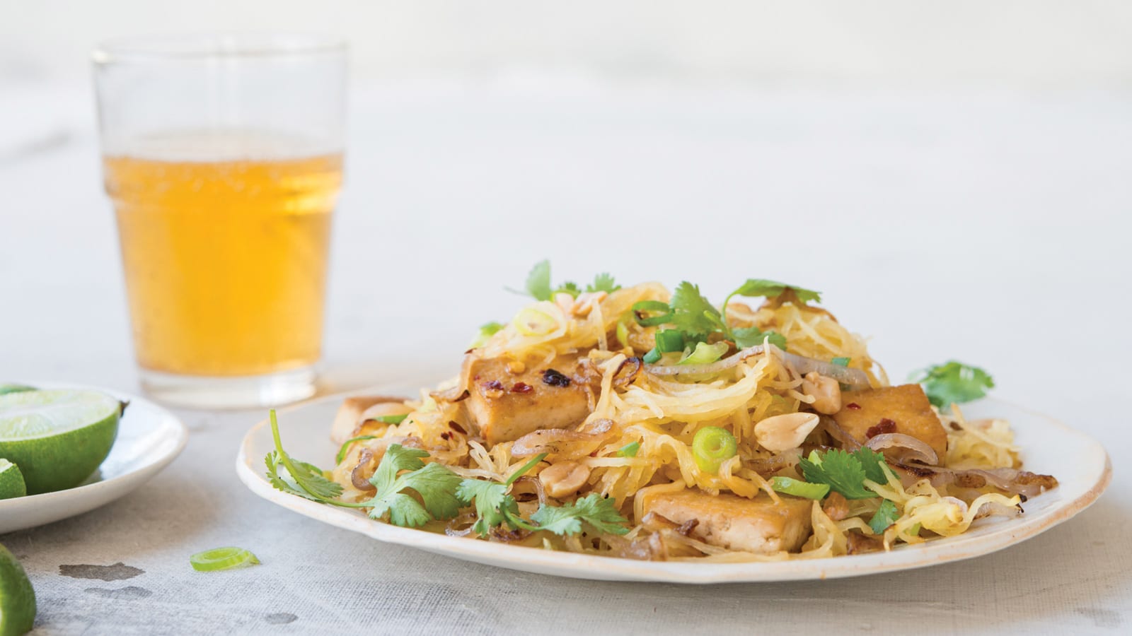 Spaghetti Squash Pad Thai