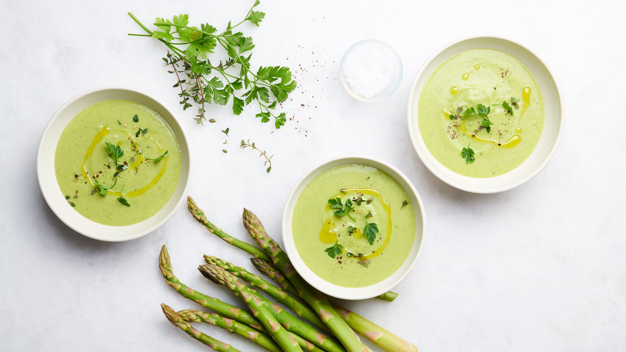 Asparagus soup
