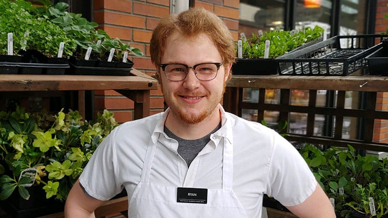 June Customer Service Star: Ryan Hendricks, Green Lake Village deli