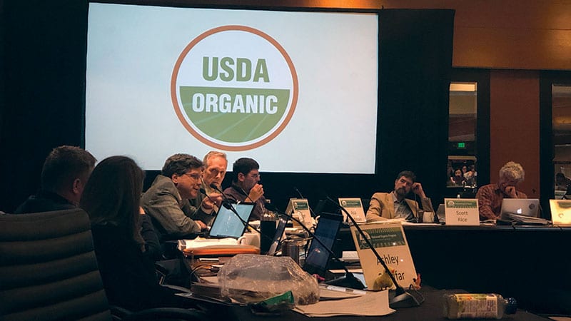 Members of the National Organic Standards Board/ photo by Organic Seed Alliance.