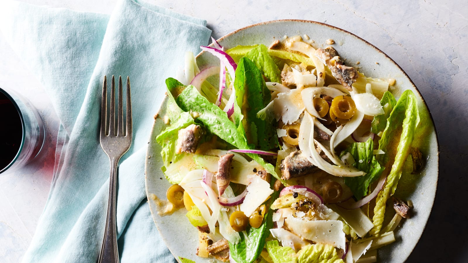 Spanish Anchovy, Fennel, and Preserved Lemon Salad