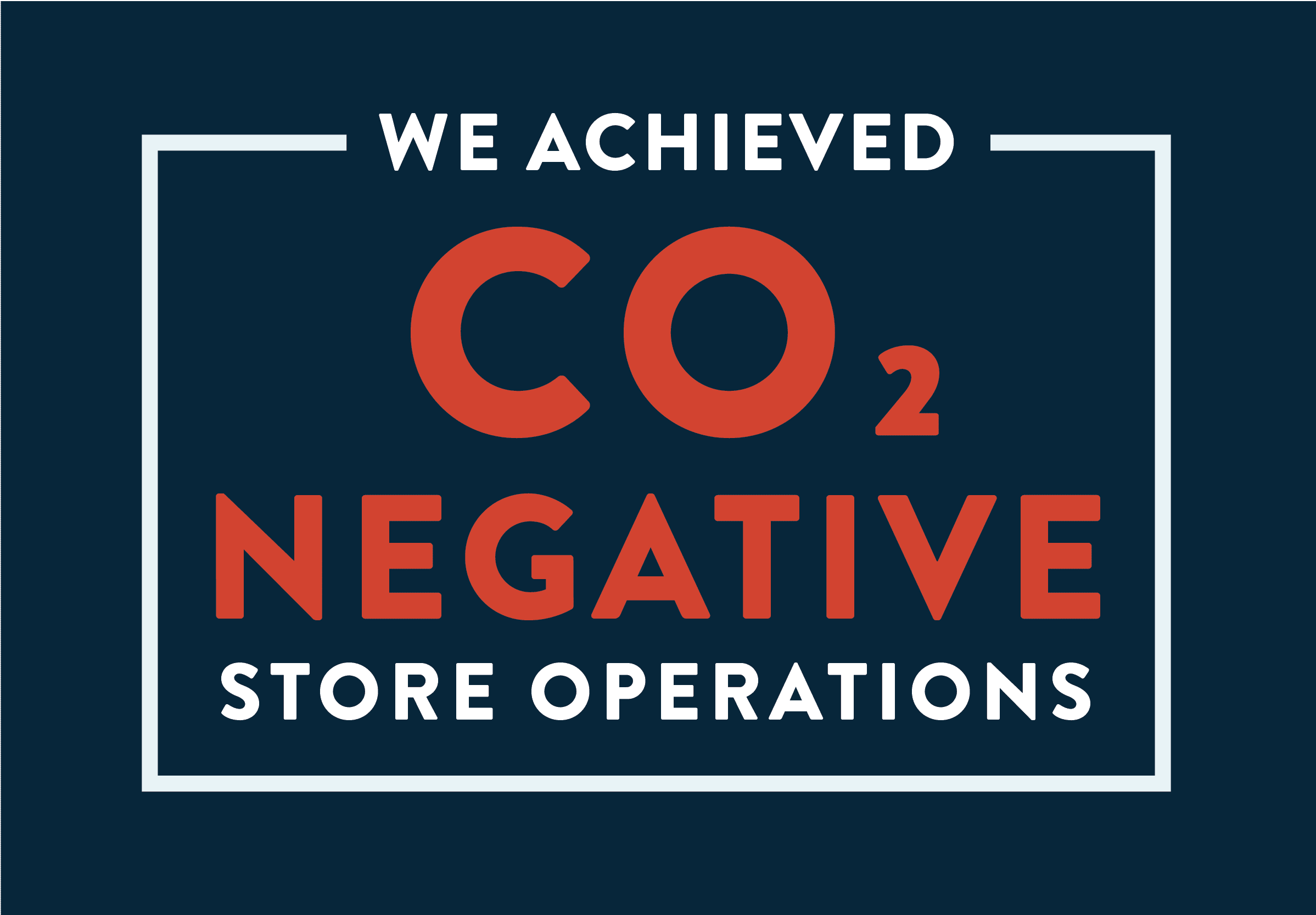 carbon negative store operations