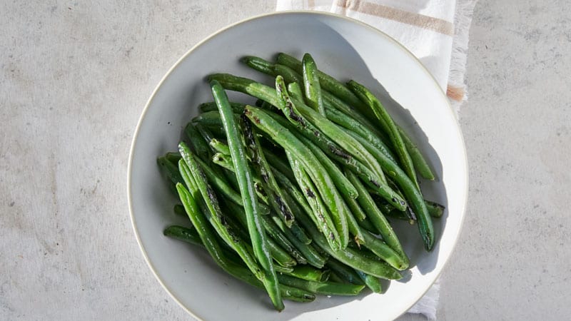 Grilled Green Beans