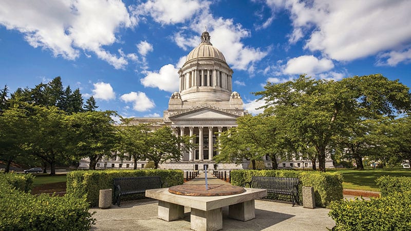 Capitol building in Olympia Washington