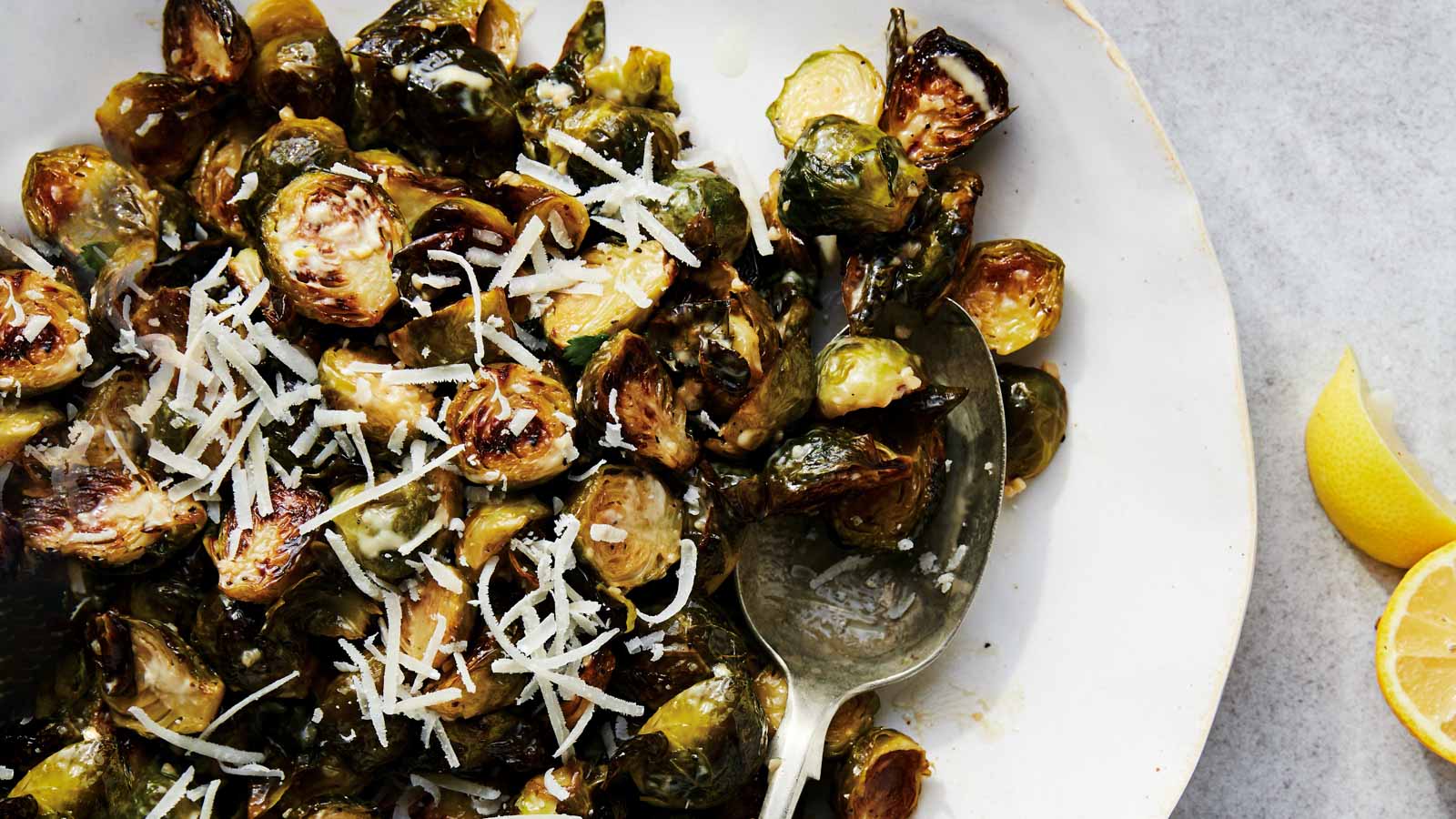 Roasted Brussels Sprouts Caesar