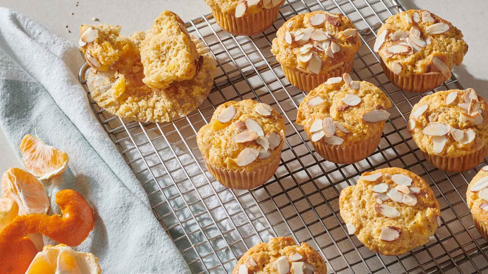 Satsuma-Rosemary Muffins