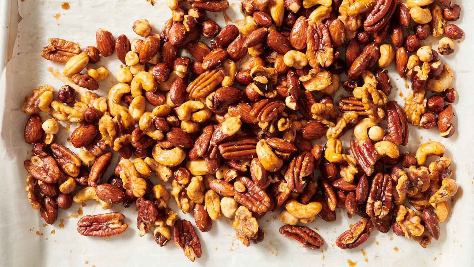 Spicy Herb-Roasted Nuts recipe