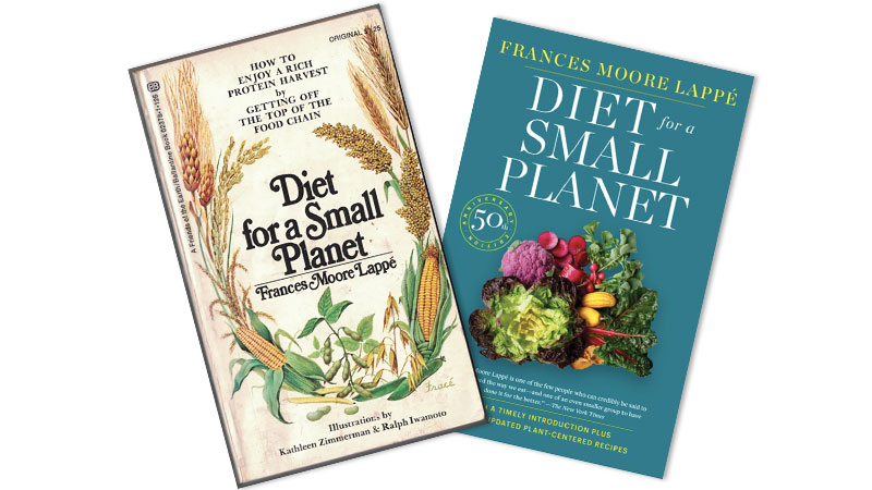 Diet for a Small Planet book covers